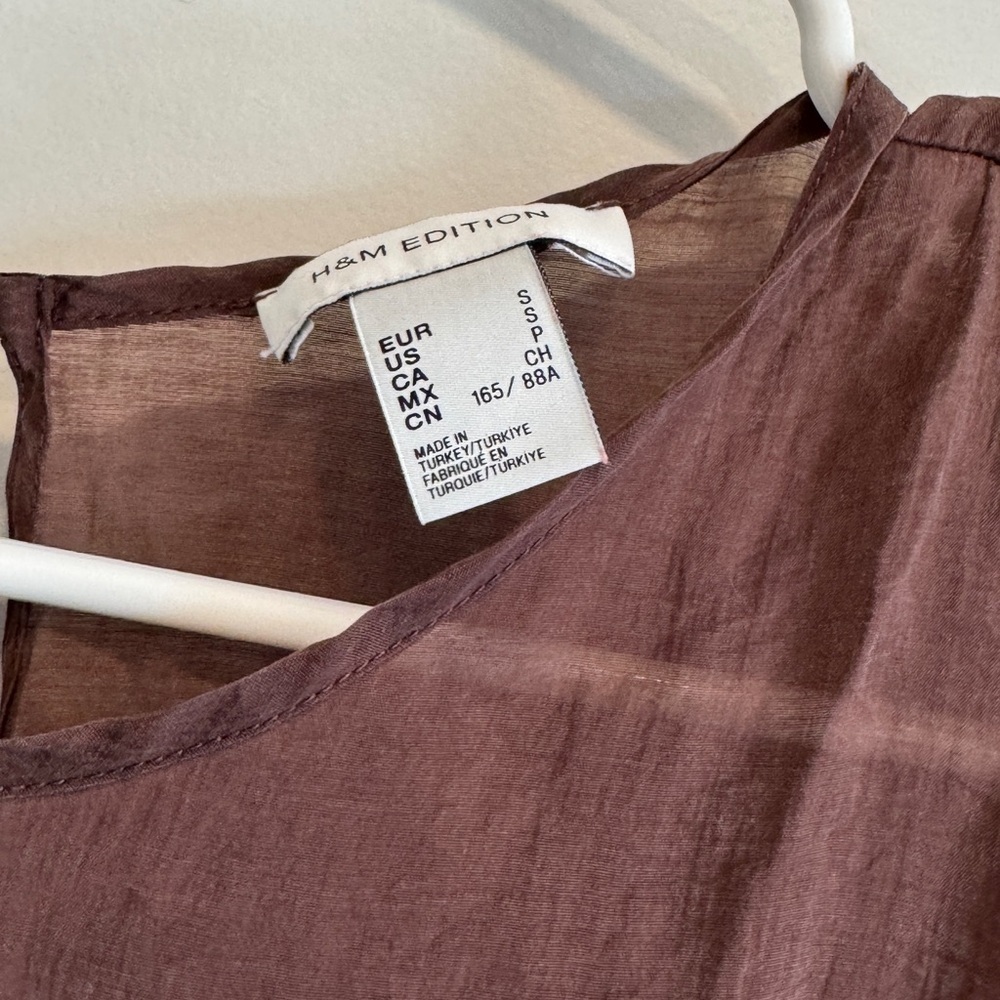 H&M Chocolate‎ Long Sleeve Dress - Picture 9 of 14